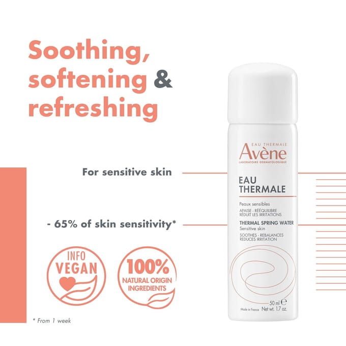 Avène - Eau Thermale Thermal Spring Water - Termální voda ve spreji - 50ml