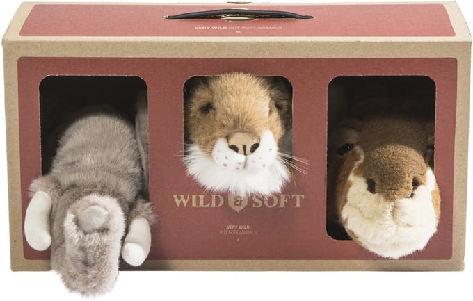 Wild&Soft  Babykameraccessoires - Mini Dierenkoppen - Safari