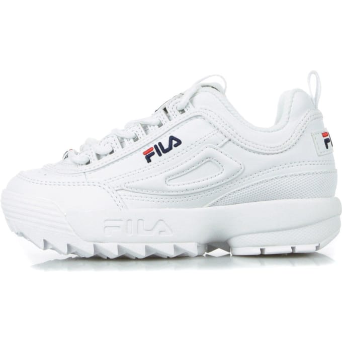 Disruptor witte lage schoen voor kinderen