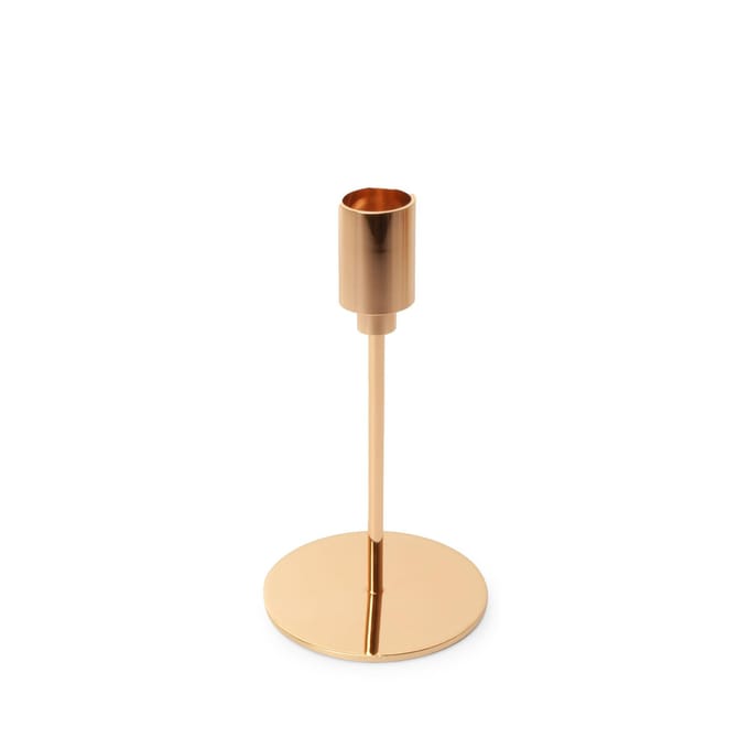 Spaas - Dinerkaarsenhouder d8h15 cm goud
