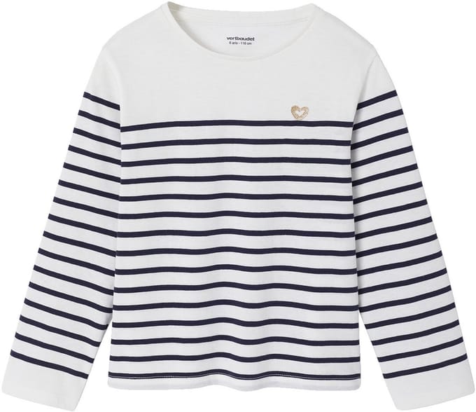 Vertbaudet T-shirt met lange mouwen voor meisjes