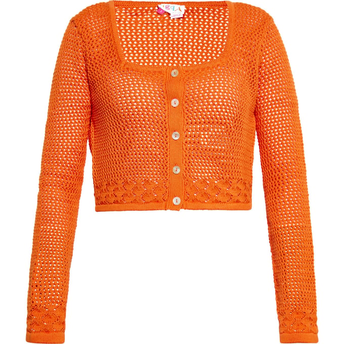 IZIA Vest Dames oranje