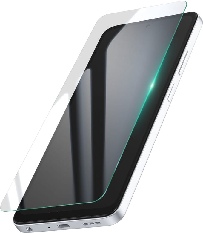 Mayaxess, Screenprotector geschikt voor Oppo A5x - Tempered Glass 9H & Oleophobic, Transparant
