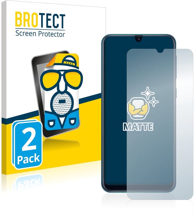BROTECT - Screenprotector voor Samsung Galaxy M21 - Folie Beschermfolie matte 2 Stuks
