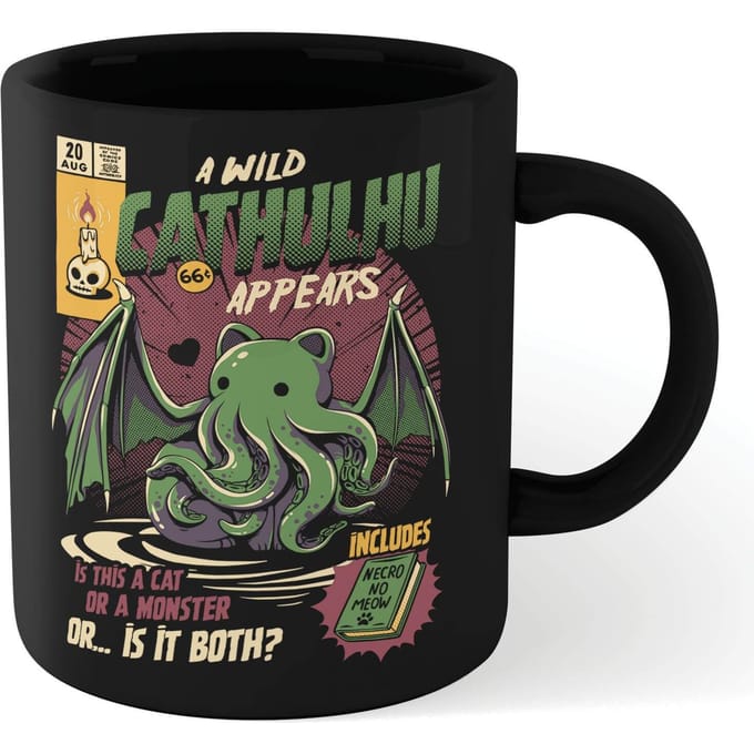 Ilustrata Cathulhu Mug - Black