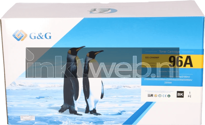 Huismerk HP 96A zwart (Huismerk (compatible))