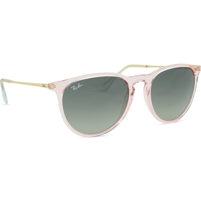 Ray-Ban Ronde Dames Transparant Roze Grijs Gradiënt RB4171 Erika