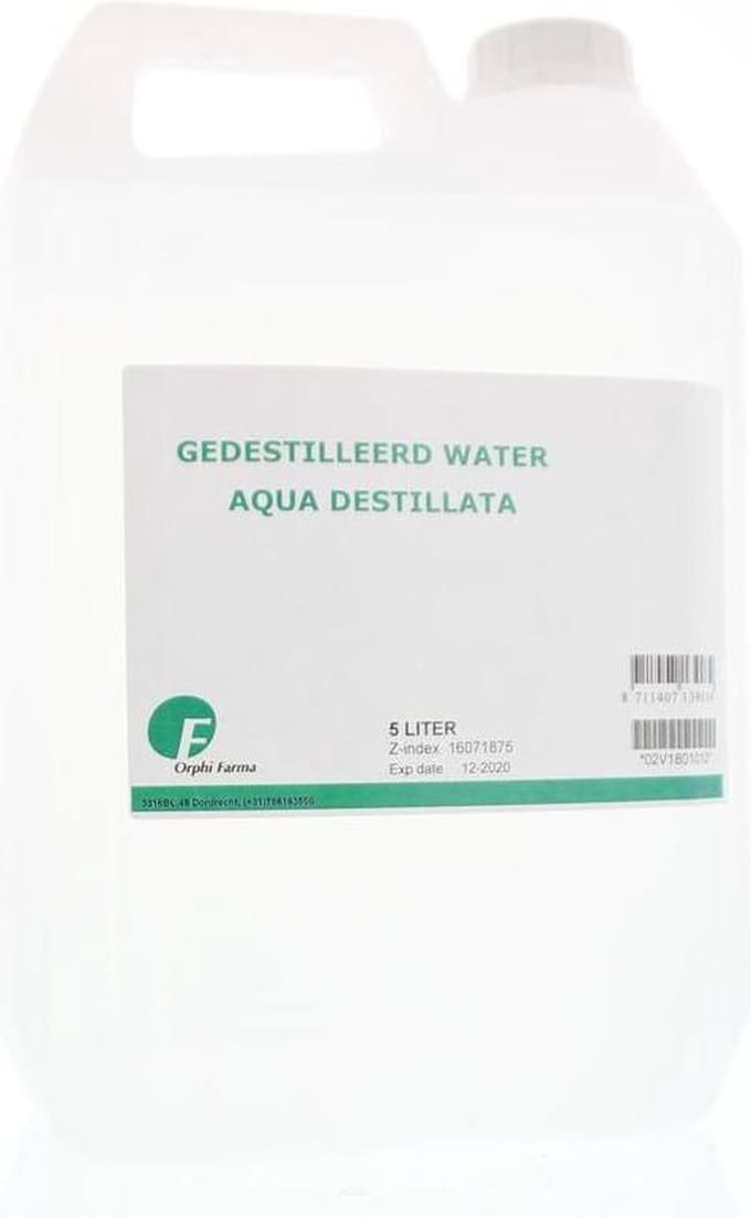Chempropack Gedestilleerd water 5 Liter