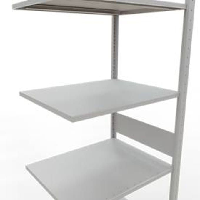 SCHULTE Lagertechnik - stapelbak met lengtebout - 3000x750x600 mm, type 150 kg