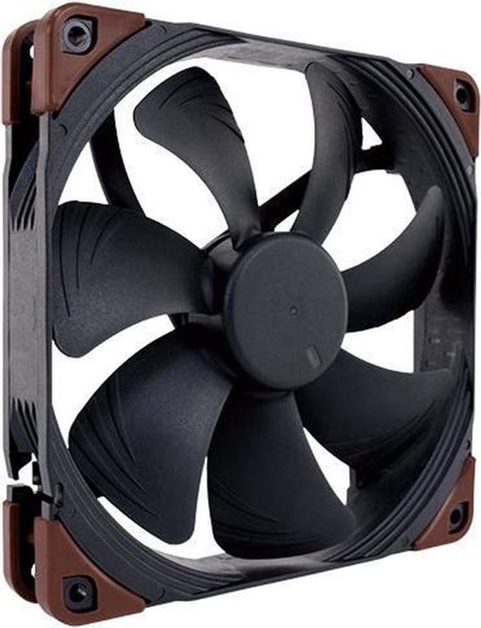 Noctua NF-A14 iPPC-2000 - Case ventilator - 140mm - Black - 31 dBA