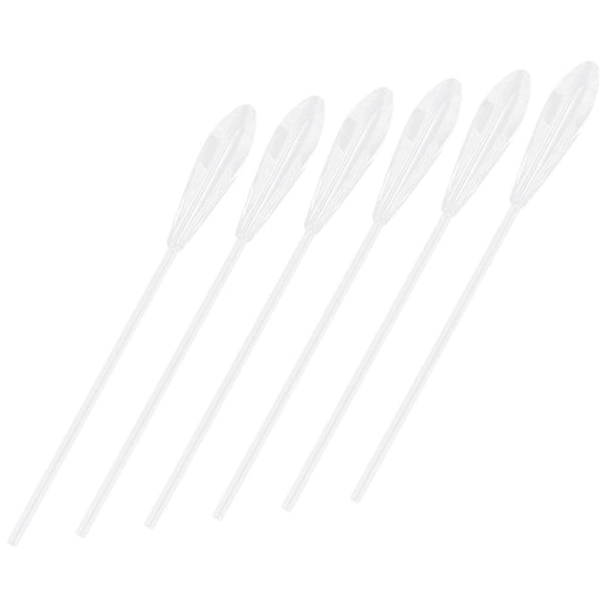 6 stuks Acryl Grote Zinkende Dobbers Visaccessoire Milieuvriendelijk Transparant Wit(20g ) white
