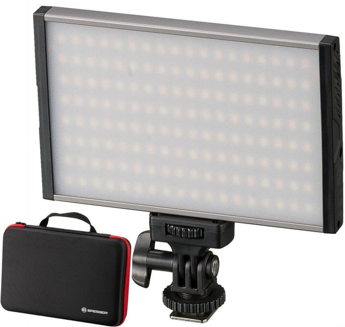 Bresser PT 15B LED Bi-Color set met tas