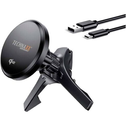 Technaxx TX-323 5260 – Inductie lader – 3 A Uitgangen – Qi-standaard – Zwart