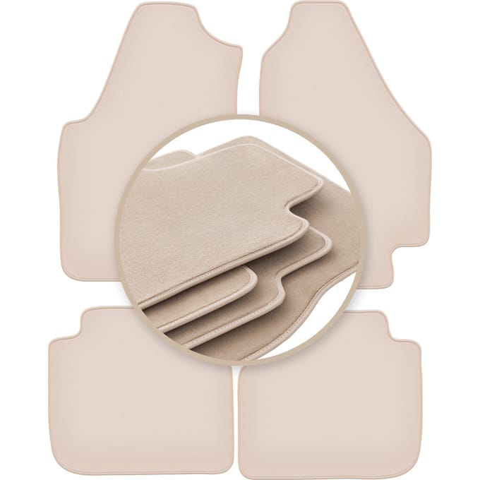 PREMIUM beige matten voor: Lancia Musa minivan 2004-2012