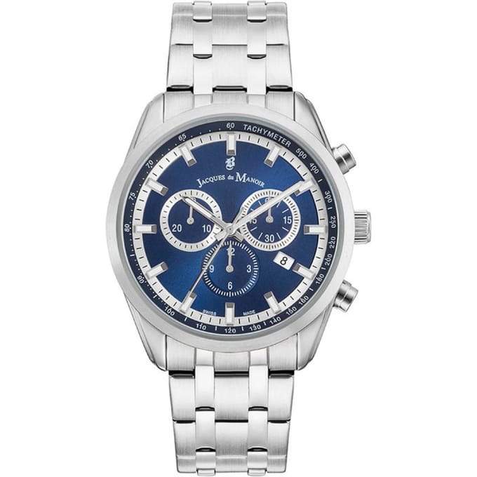 JACQUES du MANOIR AP.06 Heren Horloge 42mm Swiss-Made
