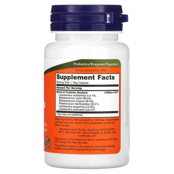 NOW Foods Acidophilus 4X6 - 60 vcaps
