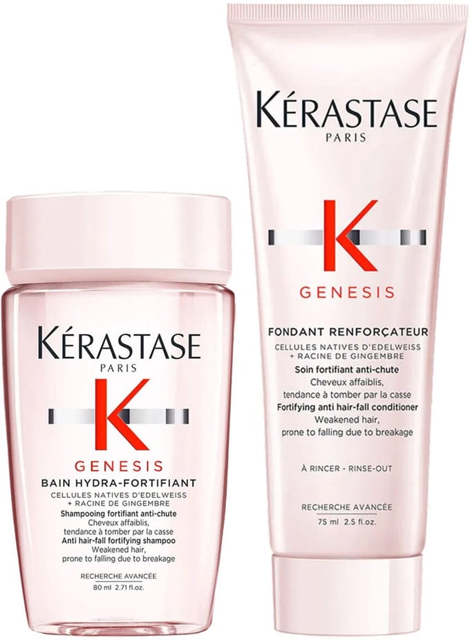 Kérastase Genesis Shampoo 80ml + Conditioner 75ml Travel Set
