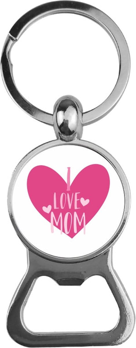 Bieropener Glas - I Love Mom