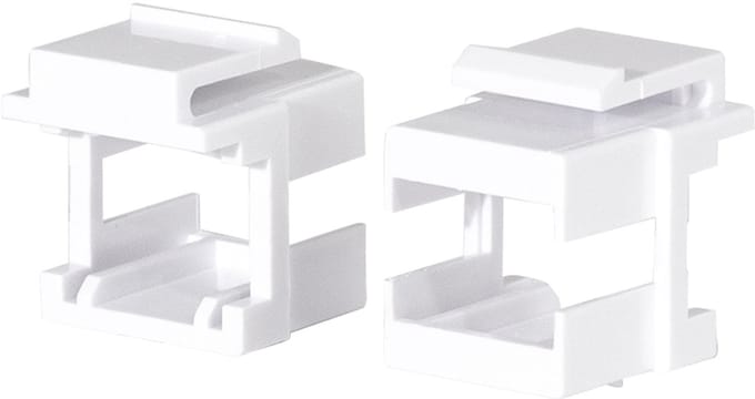 LogiLink Keystone houderkit, ABS kunststof, wit