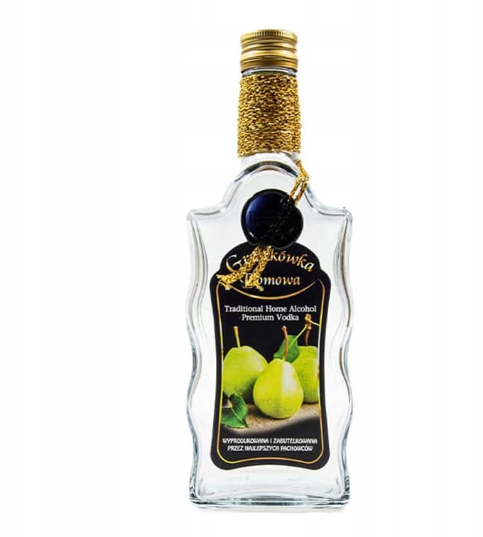 Bimberek - Decoratieve Fles - Glas - 500ml - Ozdobna Fala