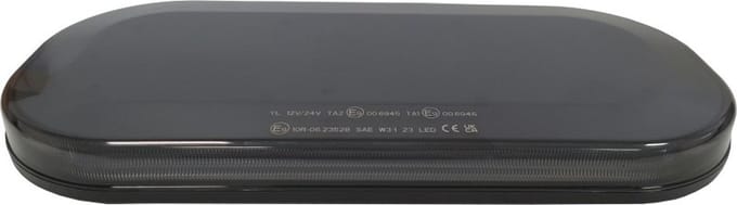 LED dak zwaailamp - Dark edition - 72 LED - R10/R65 - 36cm