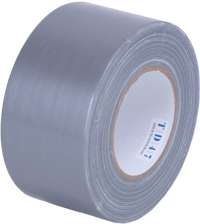 TD47 Ducttape 72mm x 50m Grijs