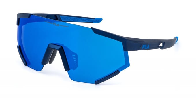 Fila SFIB12 Blu metallizzato opaco 99/0/130 MAN Zonnebrillen