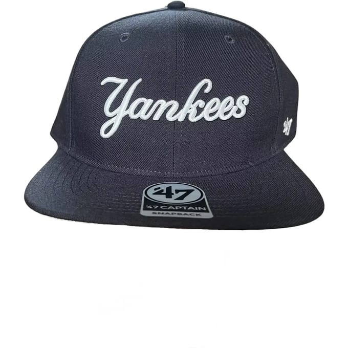 47 Mlb New York Yankees No Shot Script Under Captain Pet Zwart Man