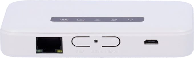 Safire SF-MIFI-4G-UPS - 4G MiFi Mobiele Router - Draadloos Internet - Simkaart Ondersteuning - Compact en Draagbaar