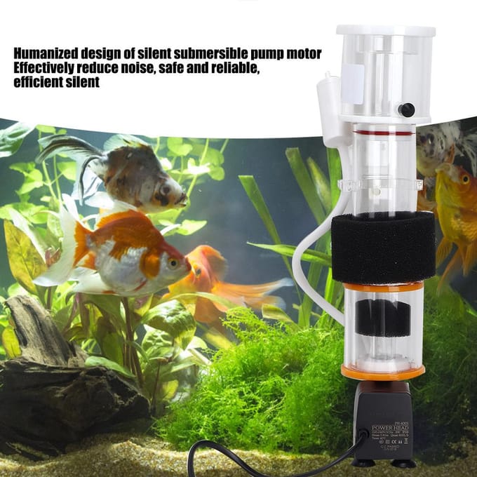 SQ50 Acryl Mini Vis Aquarium Eiwitafschuimer Aquarium Accessoire white
