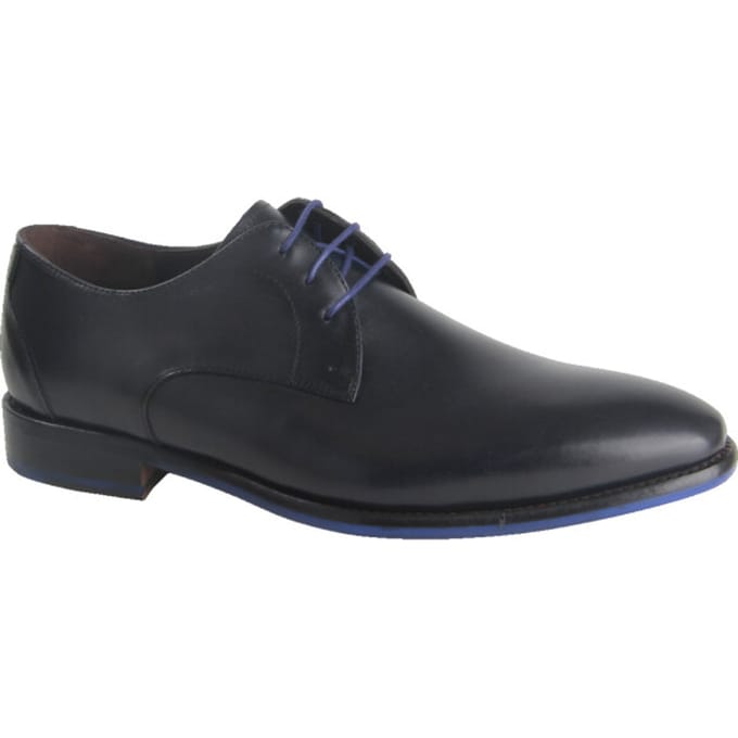 Floris Van Bommel SFM-30329-41-01 heren veterschoenen gekleed maat 43,5 (9,5) blauw