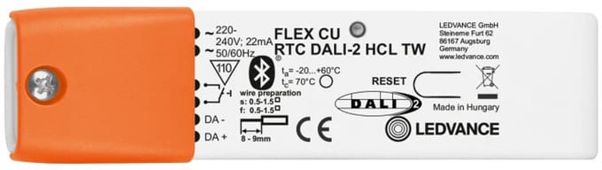 FLEX CONTROL UNIT REAL-TIME-CLOCK DALI-2 HCL TW REAL-TIME-CLOCK DALI-2