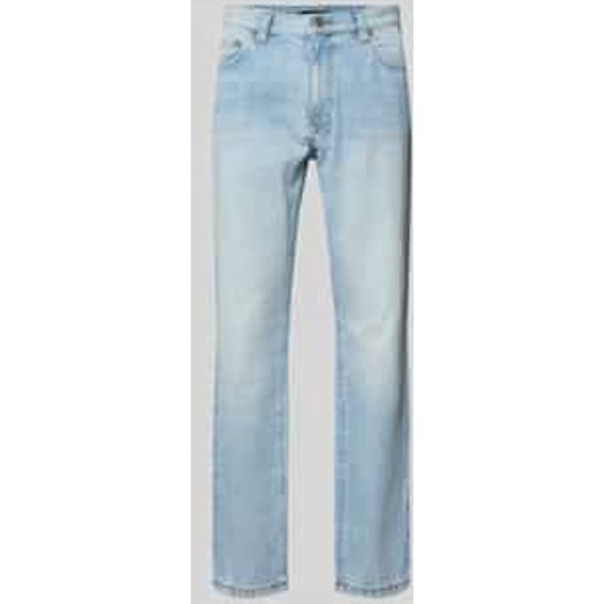 Loose fit jeans met 5-pocketmodel
