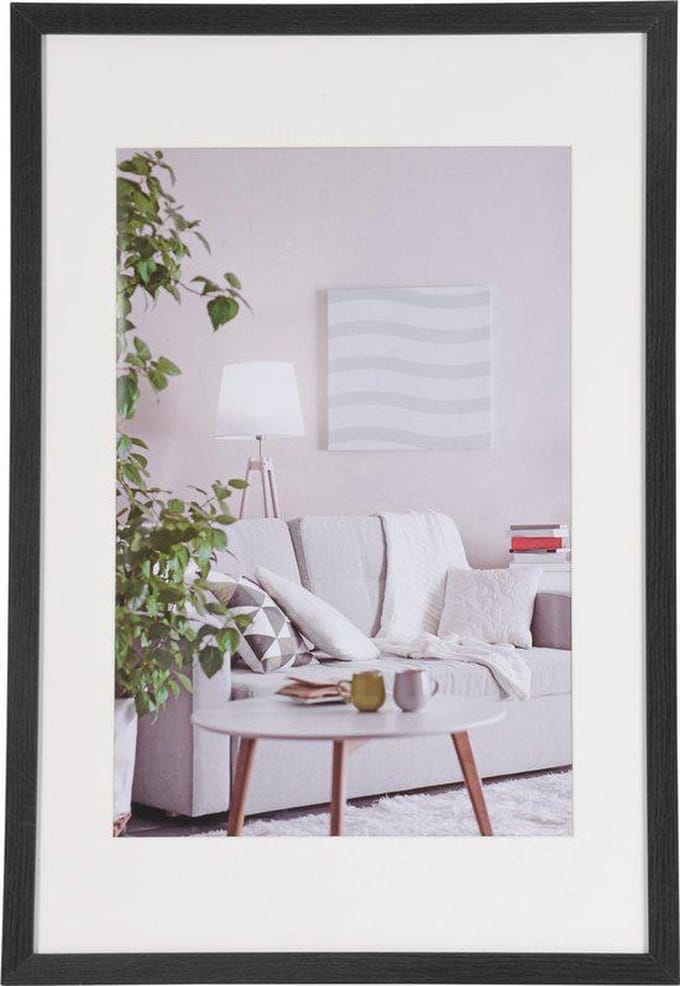 Fotolijst - Henzo - Modern - Fotomaat 40x60 cm - Zwart