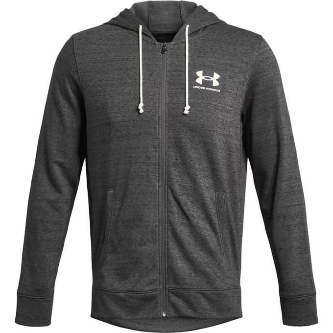 Hooded sweatshirt met rits Under Armour Rival Terry