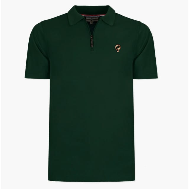 Q1905 Polo shirt zuidland donkergras