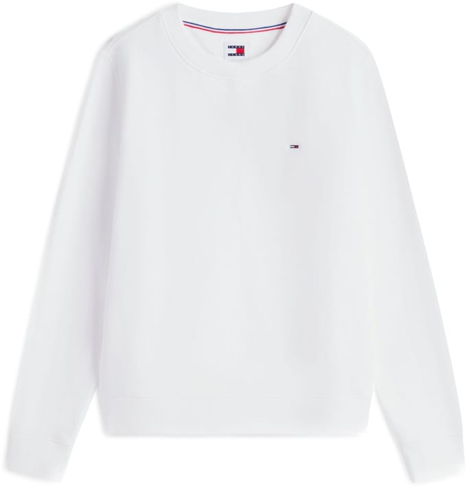 Tommy Jeans Flag Embroidery Brushed Fleece Sweatshirt