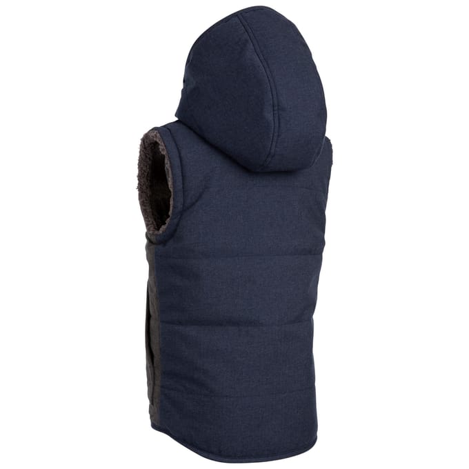 Trespass Kinder/Kinder omkeerbaar jack (Donkergrijs mergel)