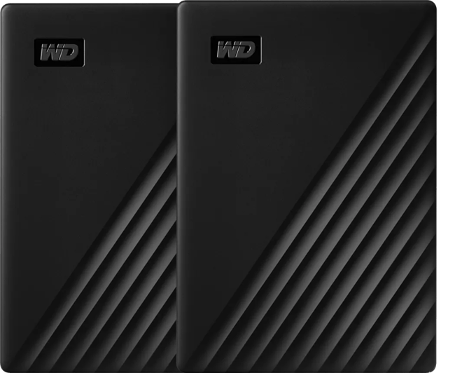 WD My Passport 4TB Black - Duo pack