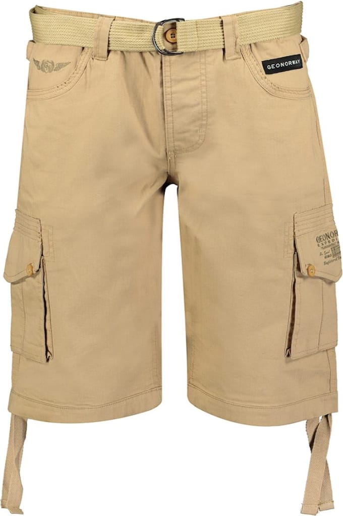 Geographical Norway Bermuda Met Riem Patrick Beige - L