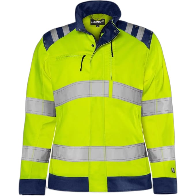 Reflectieve jas klasse 3 dames Fristads Green 4068 GPLU