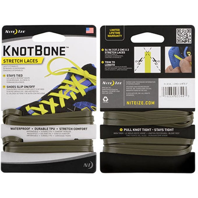 Nite Ize Knotbone Laces Green Veters Groen