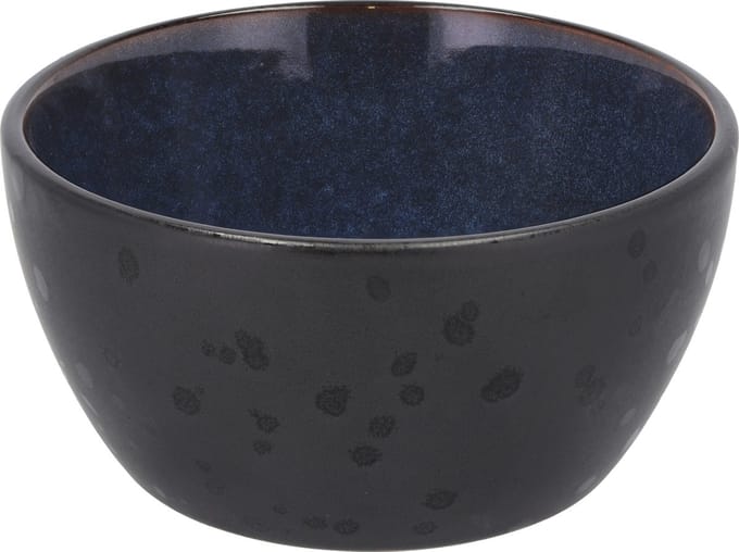 BITZ Kom Dia. 12 x 6 cm Zwart/Donkerblauw