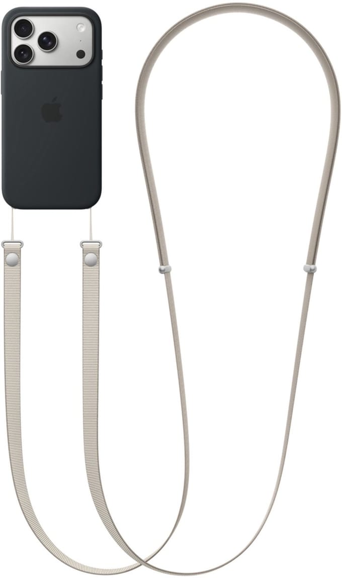 Apple crossbody bandje - Sahara Beige