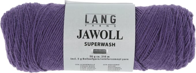 Lang Yarns Jawoll Superwash - 190 violet - Sokkenwol Garen