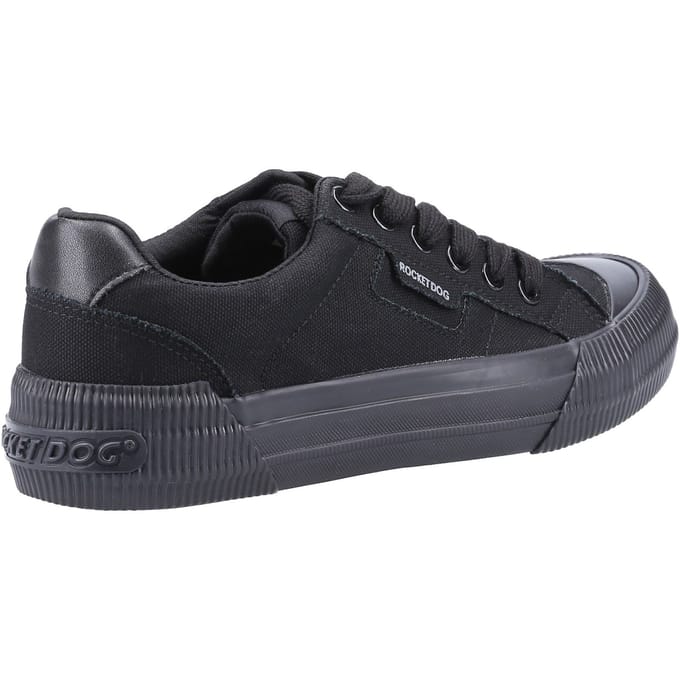 Rocket Dog Cheery Stoffen Zwarte Damessneakers