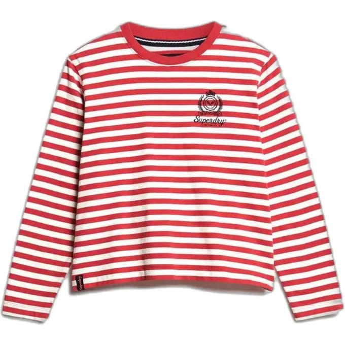 Gestreepte sweatshirt voor dames Superdry Country Club