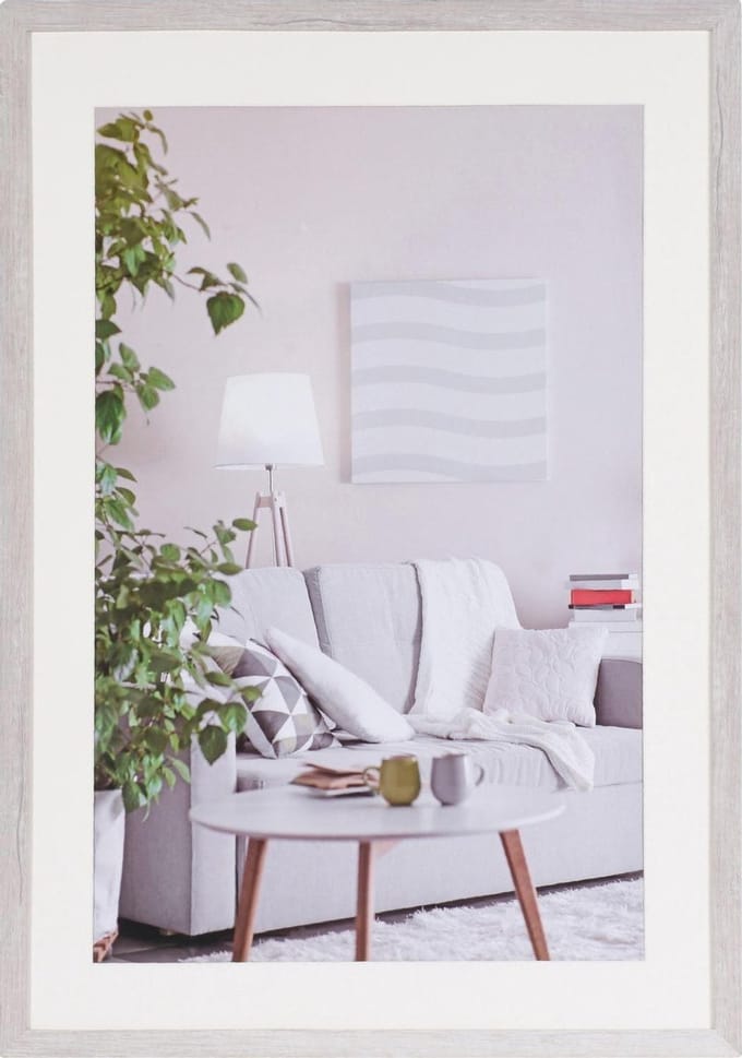 Fotolijst - Henzo - Modern - Fotomaat 50x70 cm - Wit