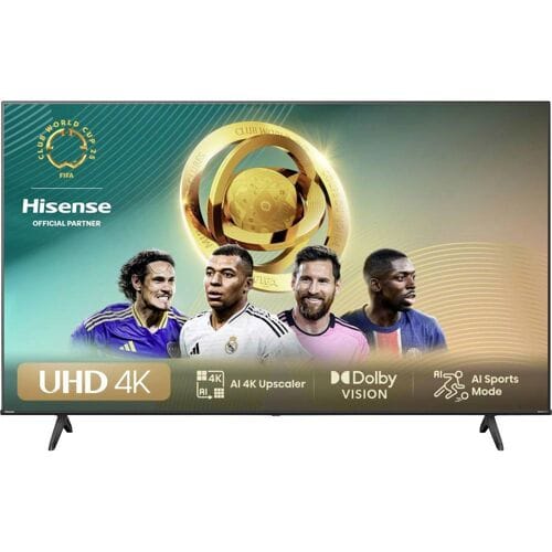 Hisense 65A6N LED-TV 164 cm 65 inch Energielabel E (A - G) DVB-T2, DVB-C, DVB-S2, UHD, Smart TV, WiFi Zwart
