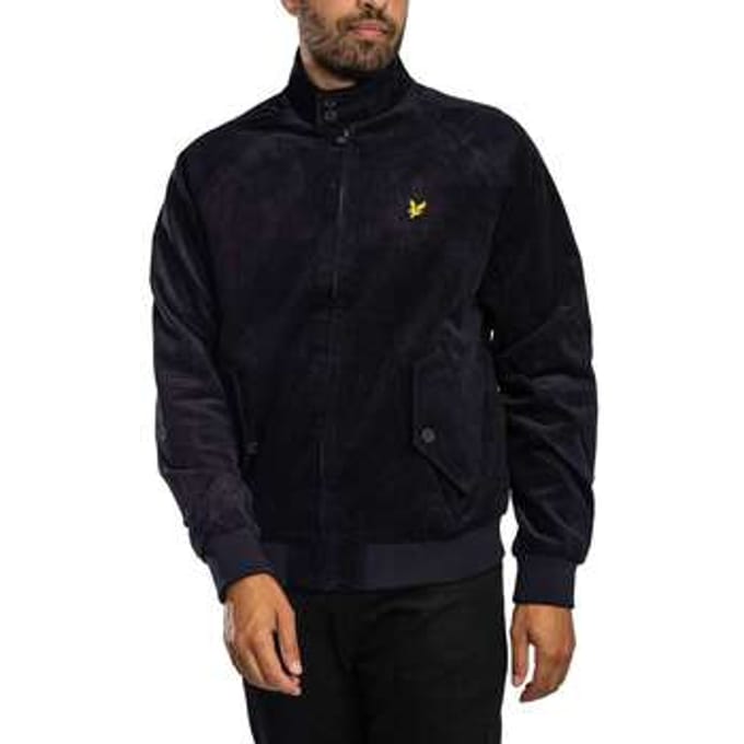 Blazer Lyle &amp; Scott Corduroy Harrington-jas
